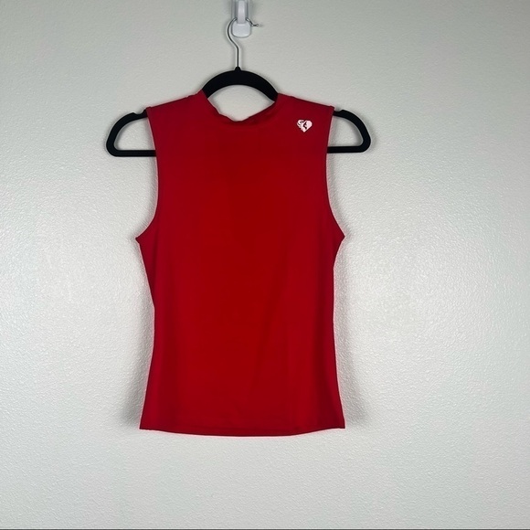 WOMENS best true tank top red sz S NWT - Picture 4 of 9
